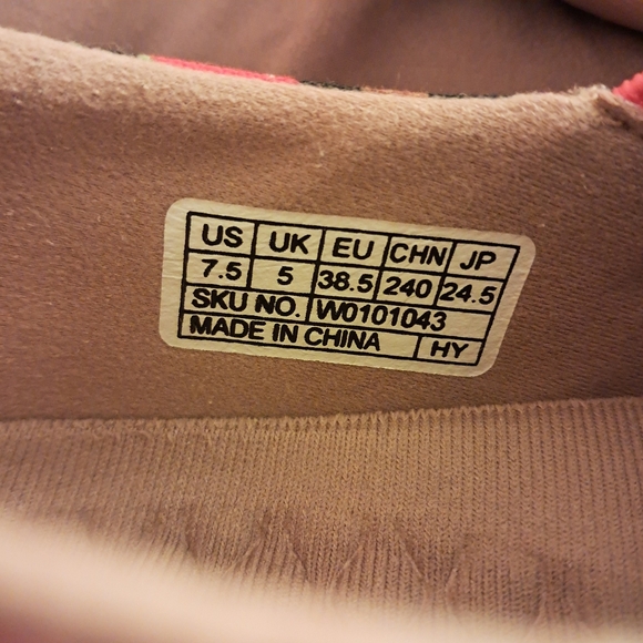 UIN Shoes Women's 7.5 Art To Wear Artsy Colorful Canvas Lightweight Slip Ons - Picture 4 of 4